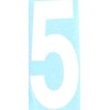 Samolepící 5 - B.6,5x16cm