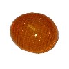 Sklíčko Miny oval oranč