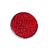 Červená odrazka-pozink 5cm